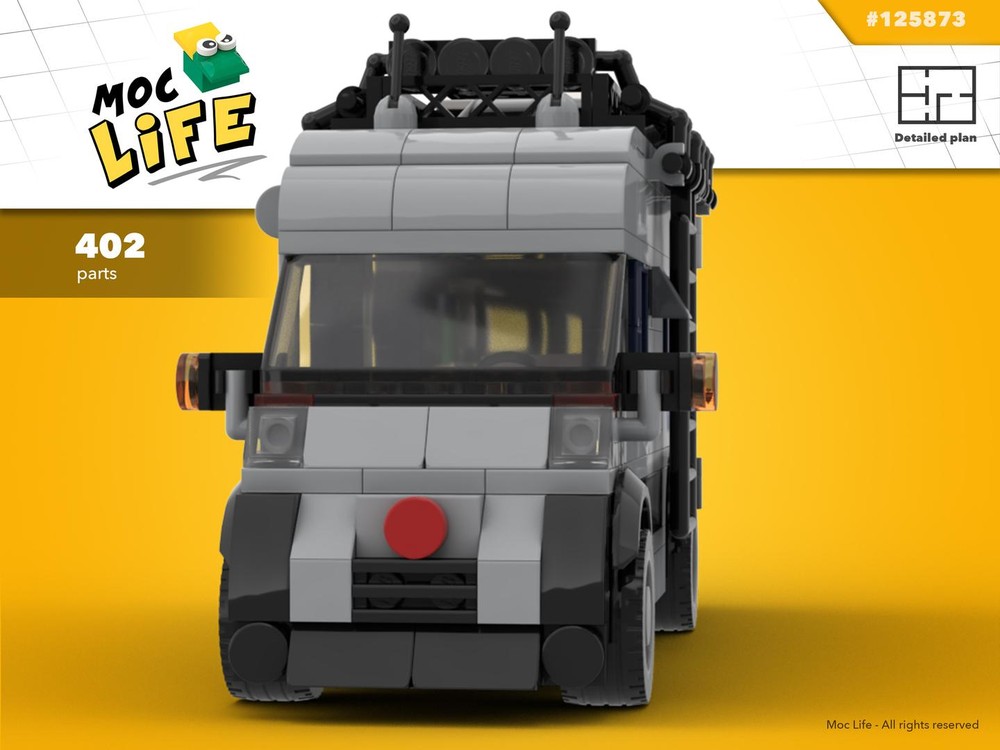 Lego Fiat Ducato camper