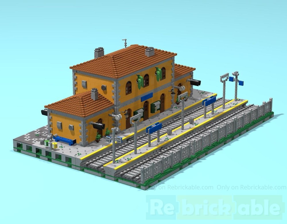 Lego Italian FS medium size Station