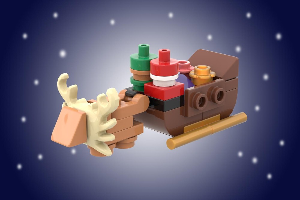 Lego Mini Santa's Sleigh