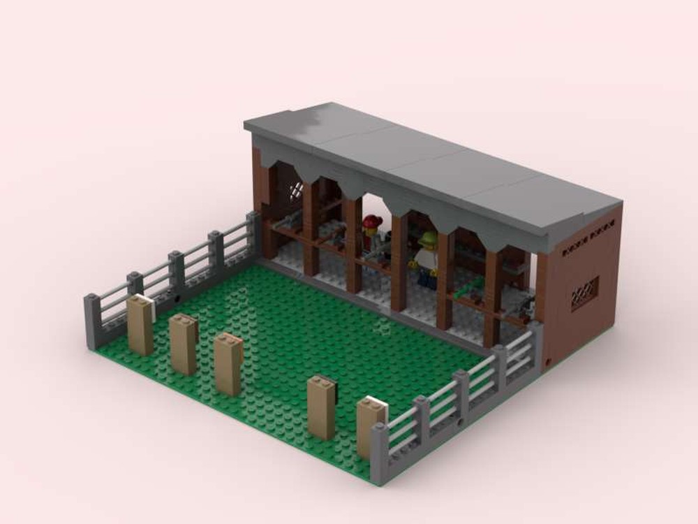 Lego Rifle shooting range