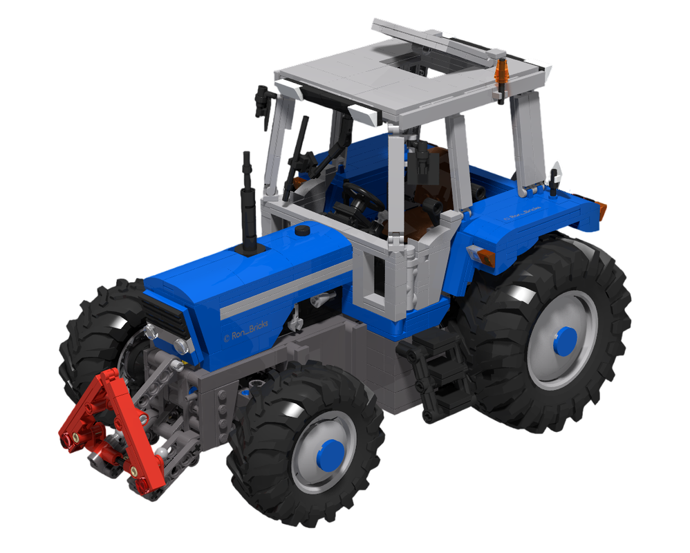 Lego Tractor Landini 8550 (pneumatics)