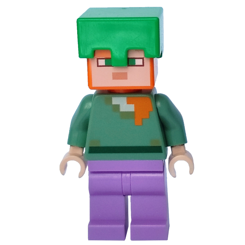 Lego Alex - Bright Green Helmet
