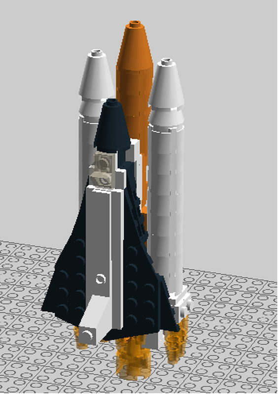 Lego Mini Space Shuttle