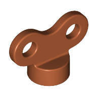 Lego Equipment Winder Key [Toy] / Dark Orange