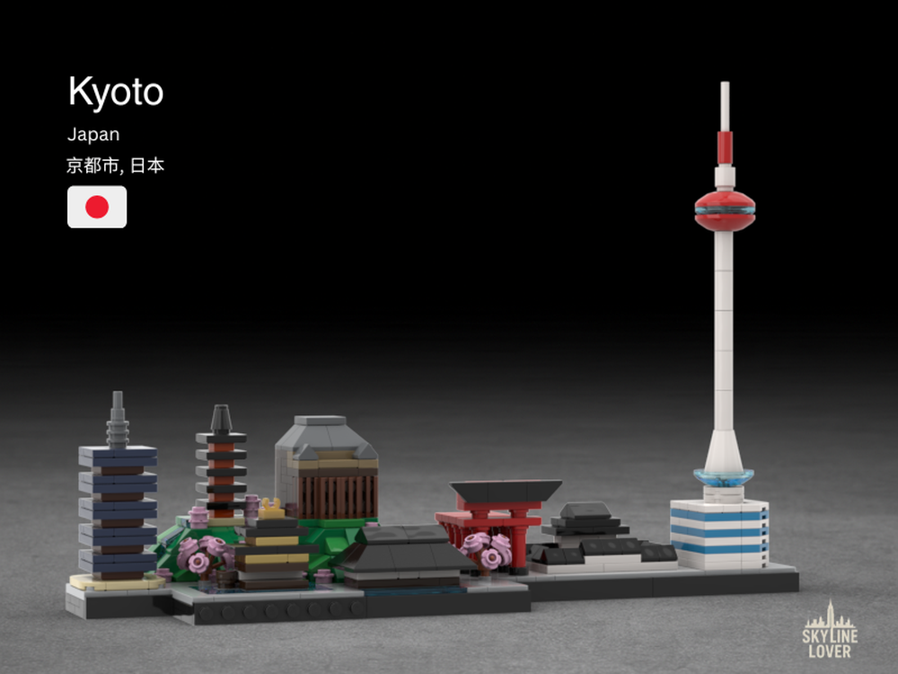 Lego Kyoto Skyline
