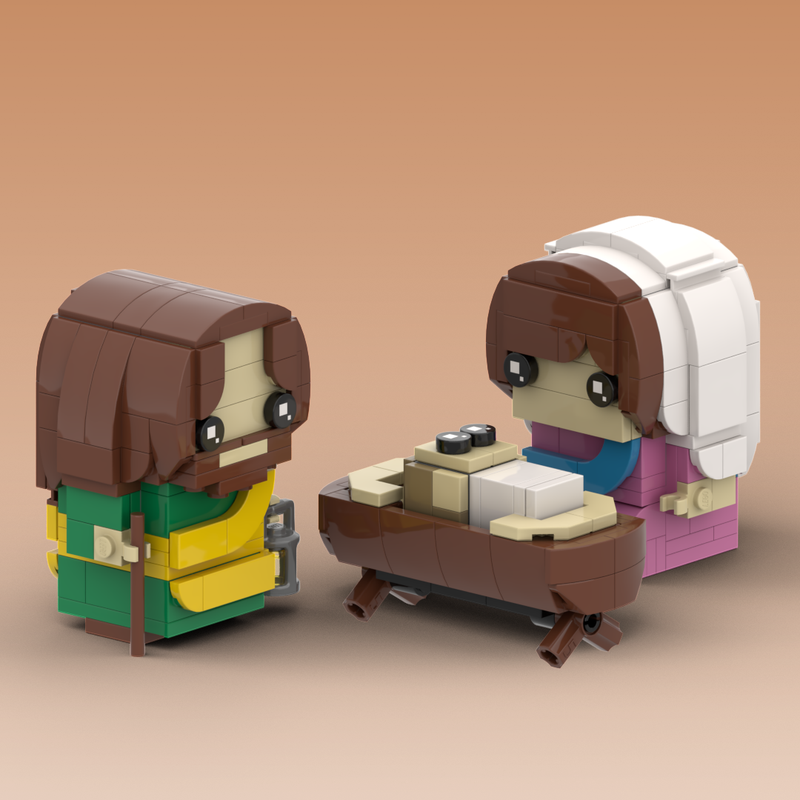 Lego Brickheadz Nativity Scene