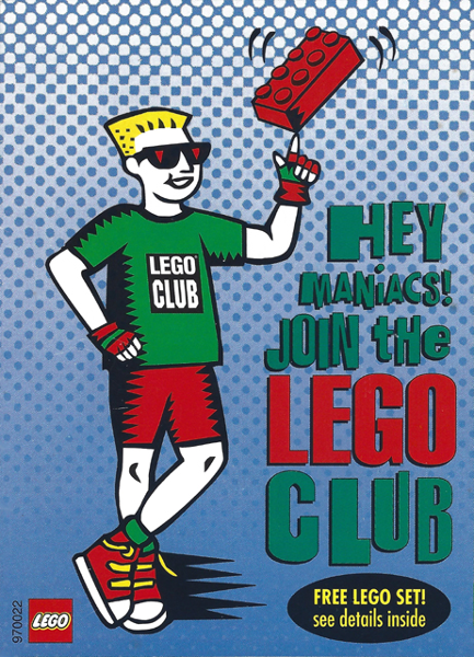 Lego 1994 Insert - Builders Club (970022)