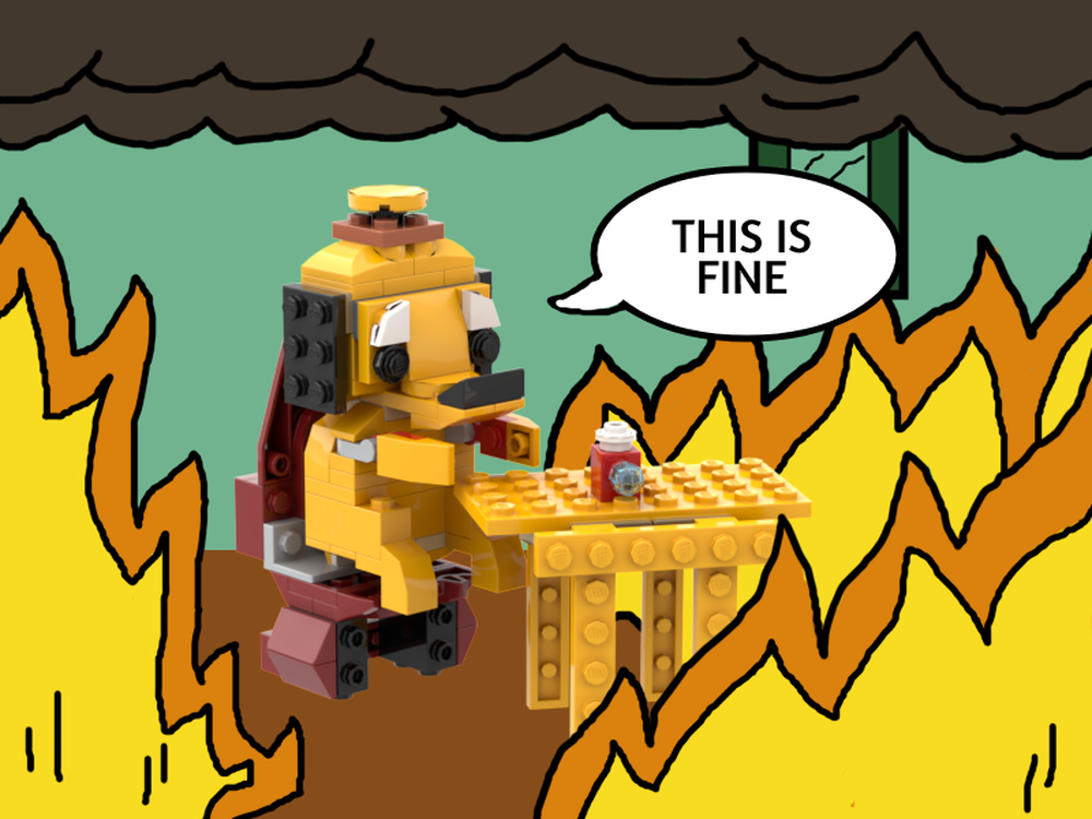 Lego This is fine
