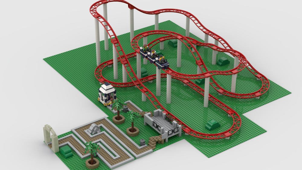 Lego Roller Coaster