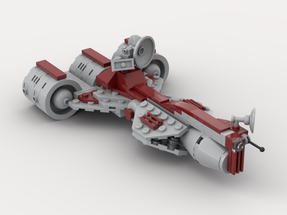 Lego palm scale republic frigate