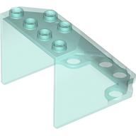 Lego Windscreen 5 x 4 x 3 / Trans-Light Blue