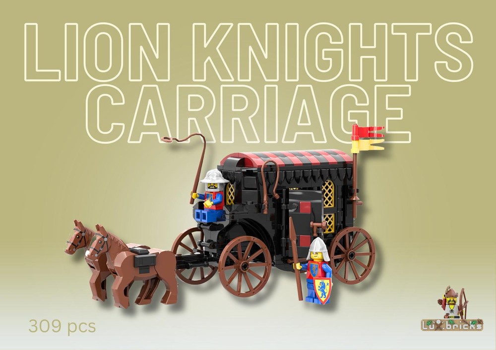 Lego Lion Knights' Carriage