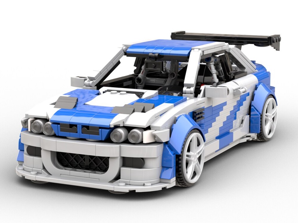 Lego BMW E46 M3 GTR Need for Speed MOST WANTED Edition (blue)