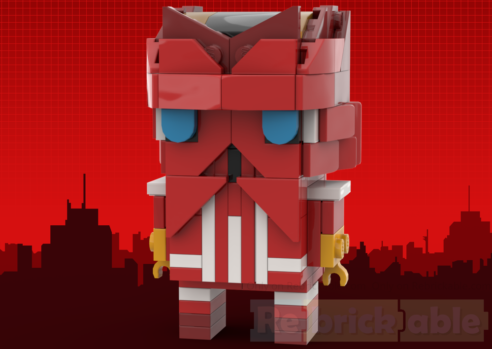Lego Apollo BrickHead - Persona 2: Innocent Sin