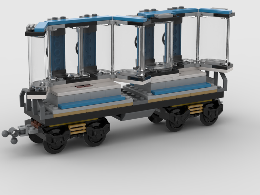 Lego Hidden Side Canister Car