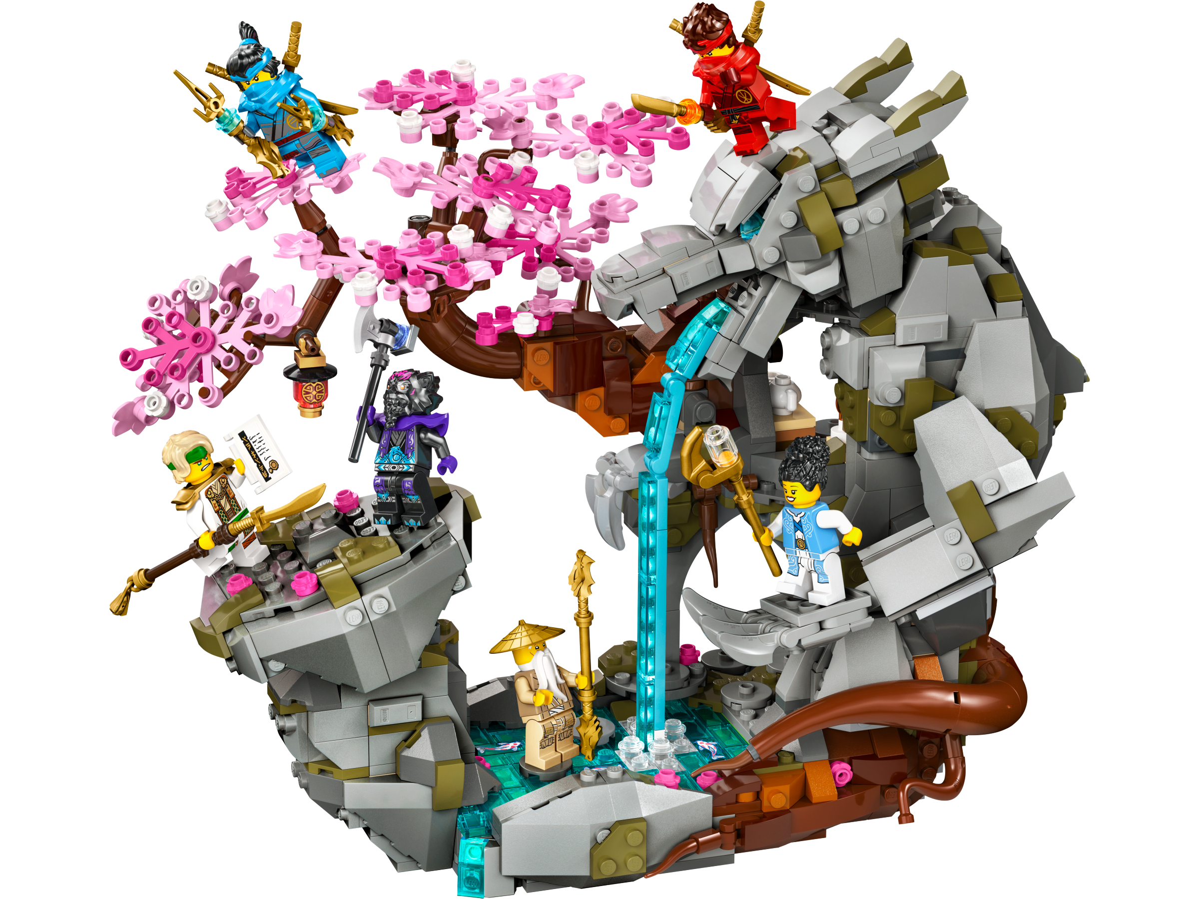 Lego Dragon Stone Shrine
