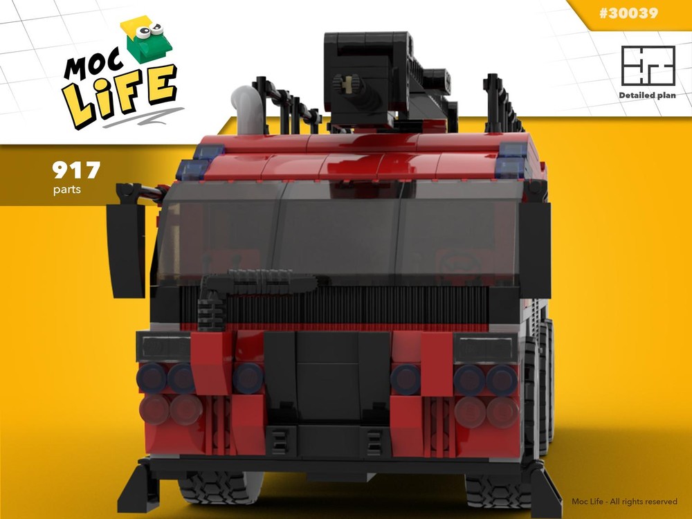 Lego Airport fire engine rescue