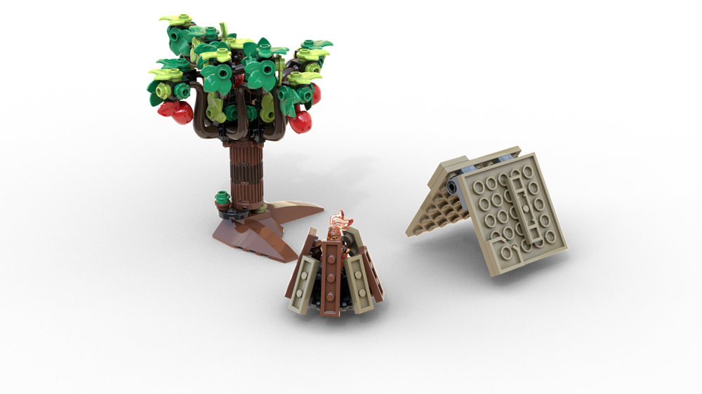 Lego Hunter's Camp Site