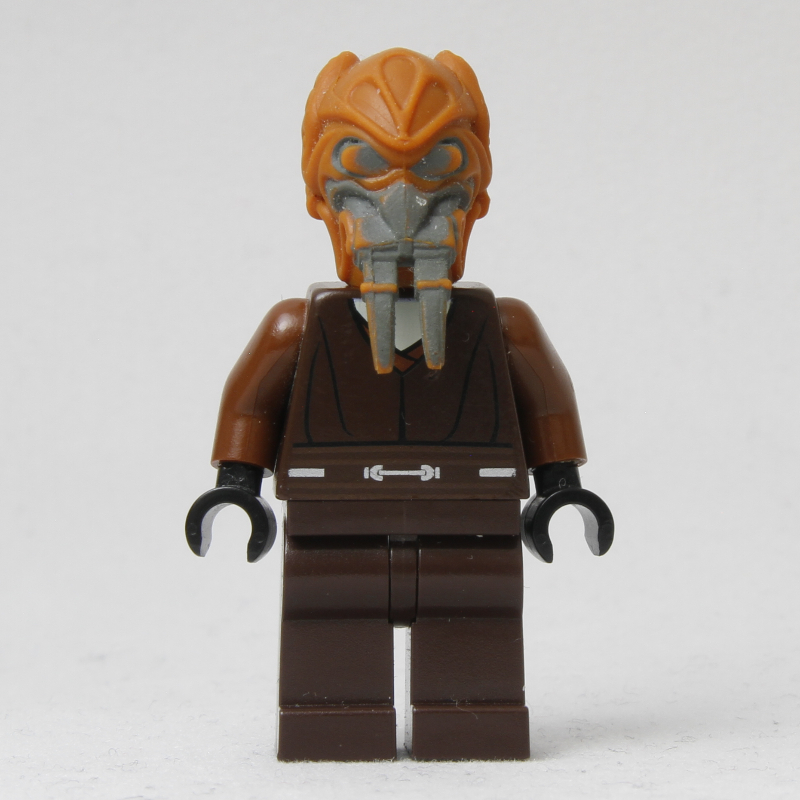 Lego Plo Koon, White Undershirt