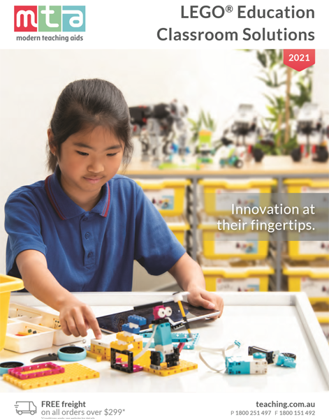 Lego 2021 Large Australian - Classroom Solutions (Modern Teaching Aids)