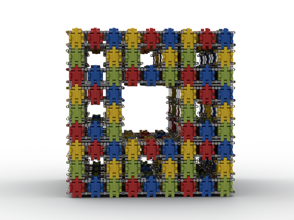 Lego Menger sponge level 2