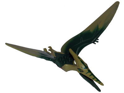 Lego Dinosaur Pteranodon with 4 Studs with Dark Green Back