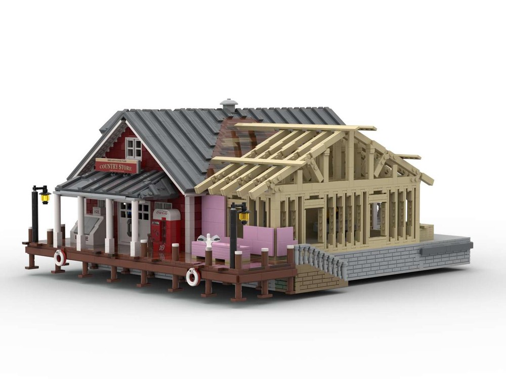 Lego Breakwater Pass Country Store