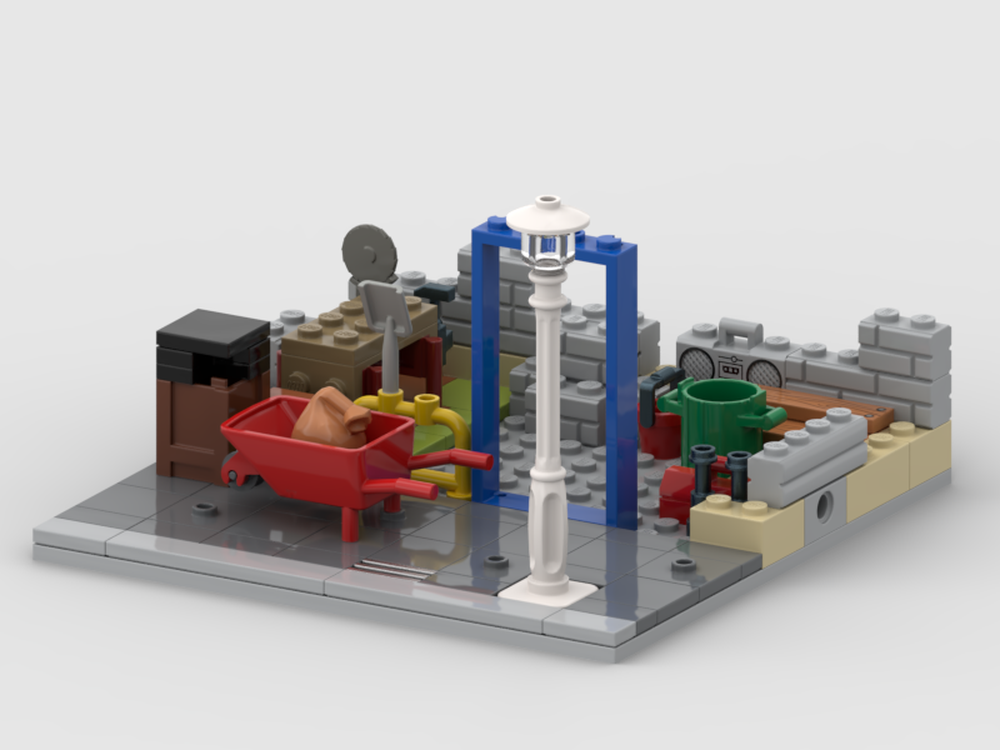 Lego Construction Site, Small Modular