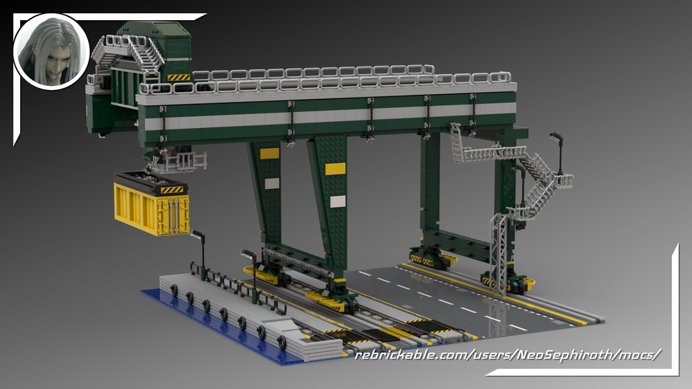 Lego Container Crane