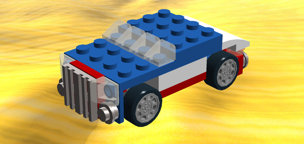 Lego 31027 alternate Blue Cruiser