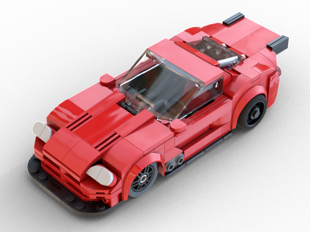 Lego Dodge Viper Drag