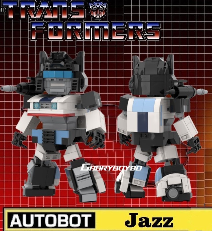 Lego Transformers G1 -Jazz SD-