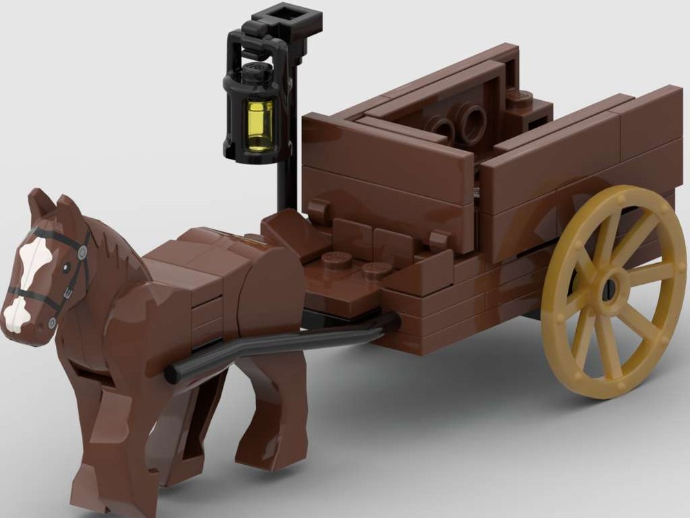 Lego Little Horse Drawn Carriage