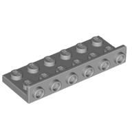Lego Bracket 2 x 6 - 1 x 6 Inverted / Light Bluish Gray