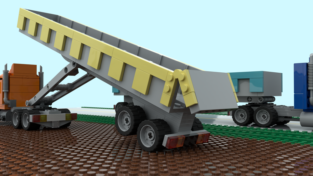 Lego 40 End Dump Trailer