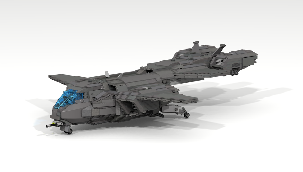 Lego HALO Pelican Dropship