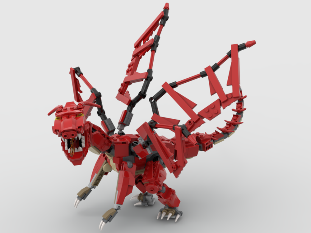 Lego Red dragon