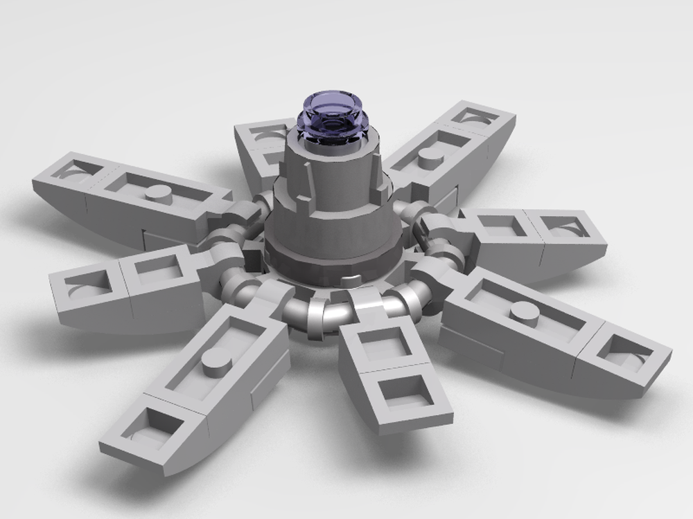 Lego Metal Flower