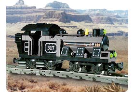 Lego Large Train Engine Gray