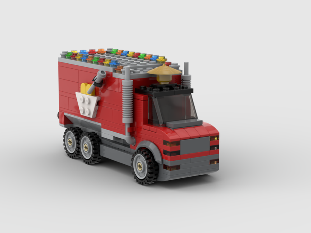 Lego chen's noodle truck ninjago