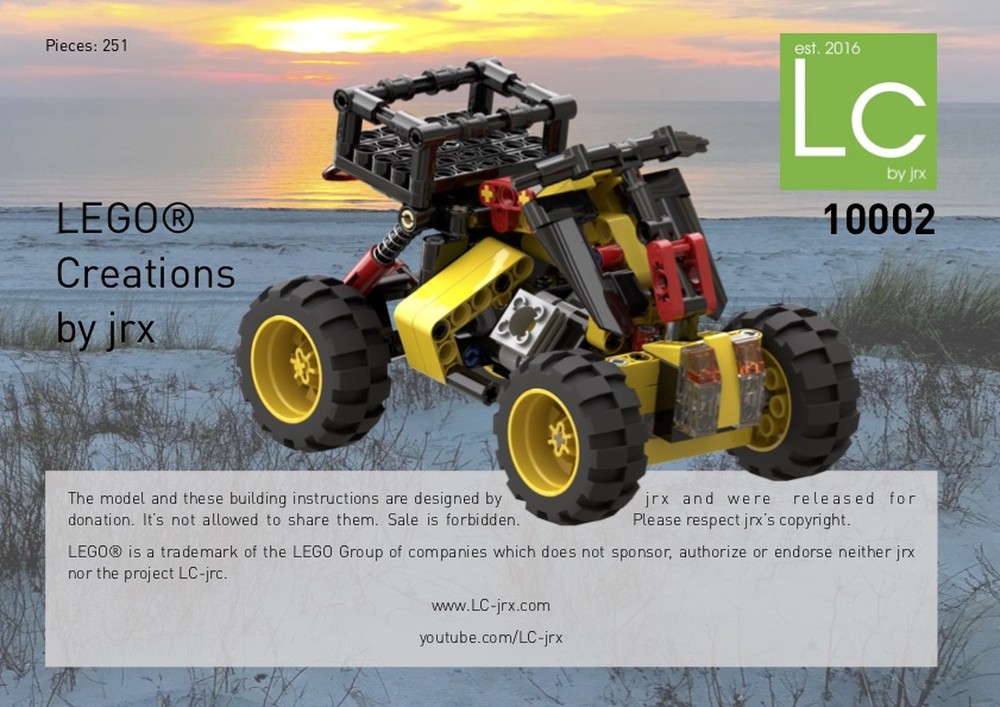 Lego The ATV from Zetros 1833 "Expedition Truck"