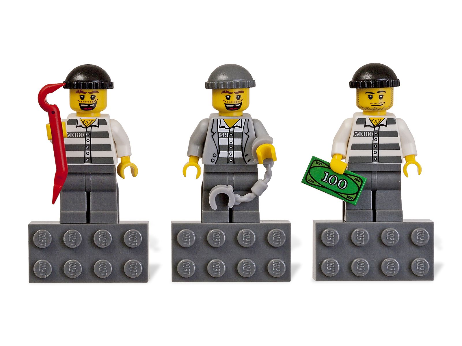 Lego City Burglars Magnet Set