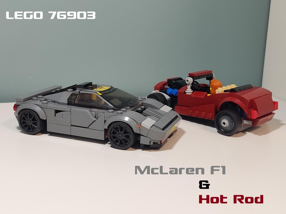 Lego 76903 Mclaren F1 & HotRod