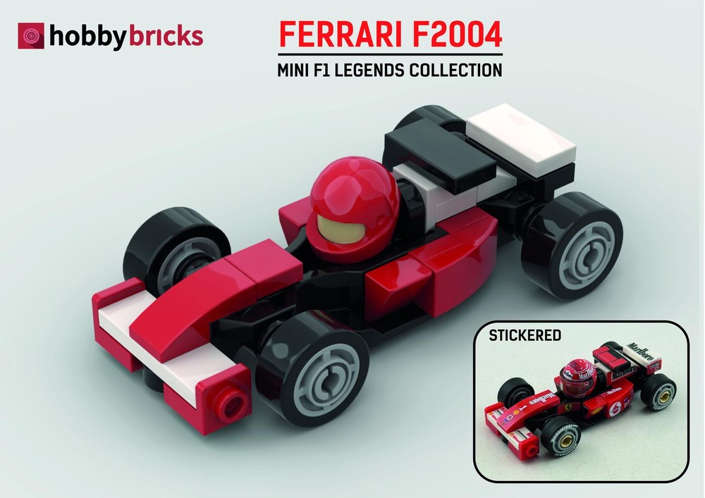 Lego Mini F2004 - M. Schumacher