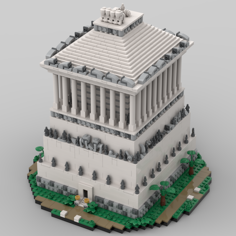 Lego Mausoleum of Halicarnassus