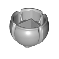 Lego Technic Ball Joint with Square Hole / Light Bluish Gray