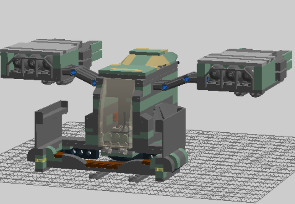 Lego Bossk's spaceship