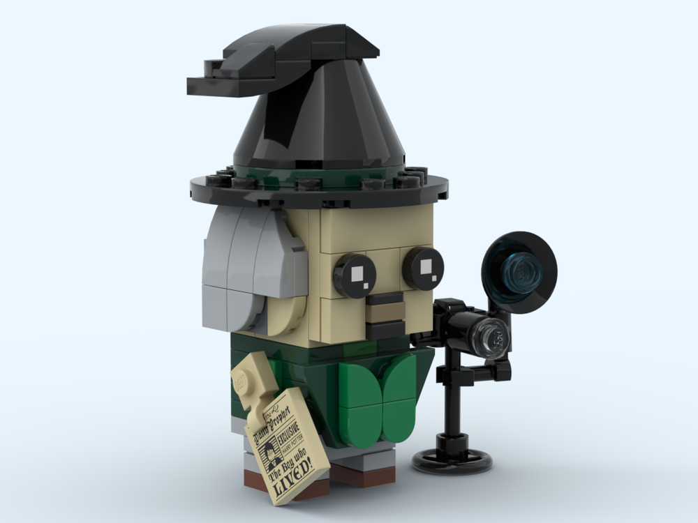 Lego Daily Prophet Reporter