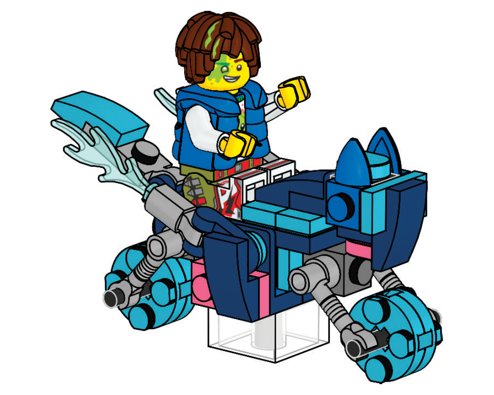 Lego Cat Bike