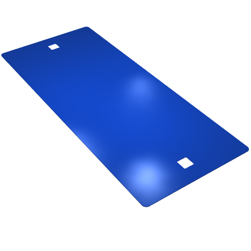 Lego Sheet, Rectangle 26 x 12 with 2 Square Holes
